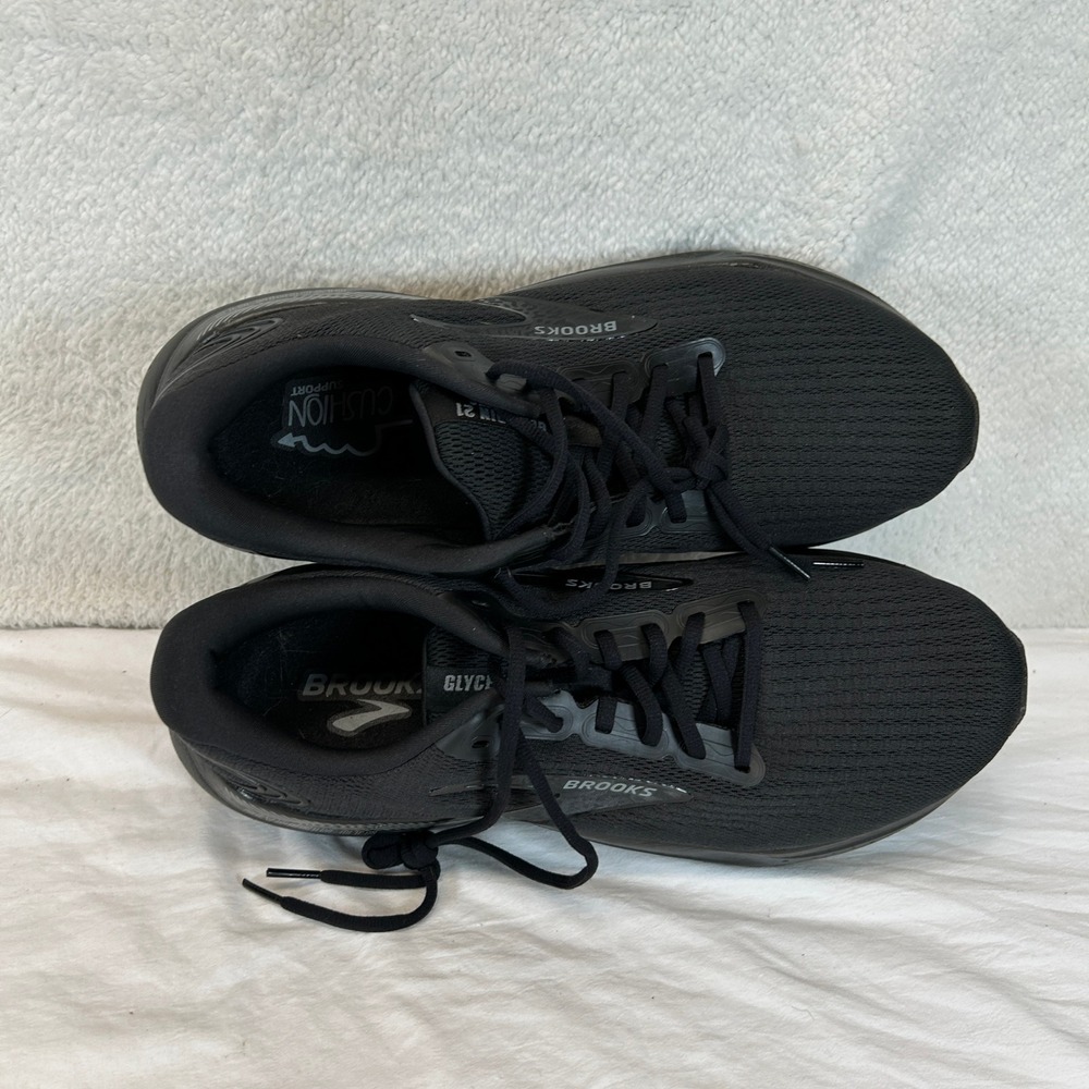 Brooks Glycerin GTS 21 Mens Running Shoes Black Low Top Sneaker Size 12 - Picture 5 of 16